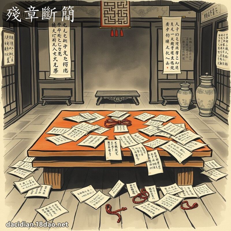 殘章斷簡 配图