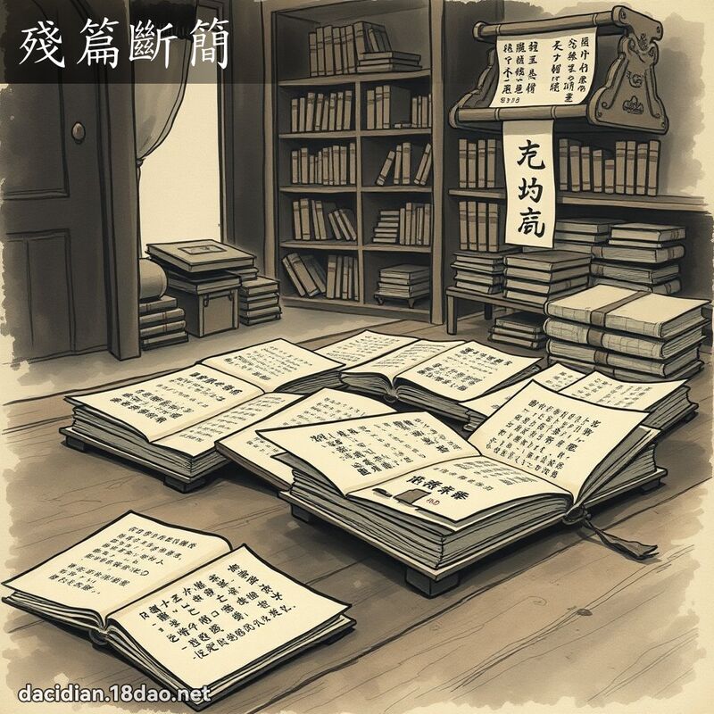 殘篇斷簡 配图