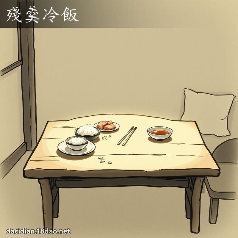 殘羹冷飯 配图