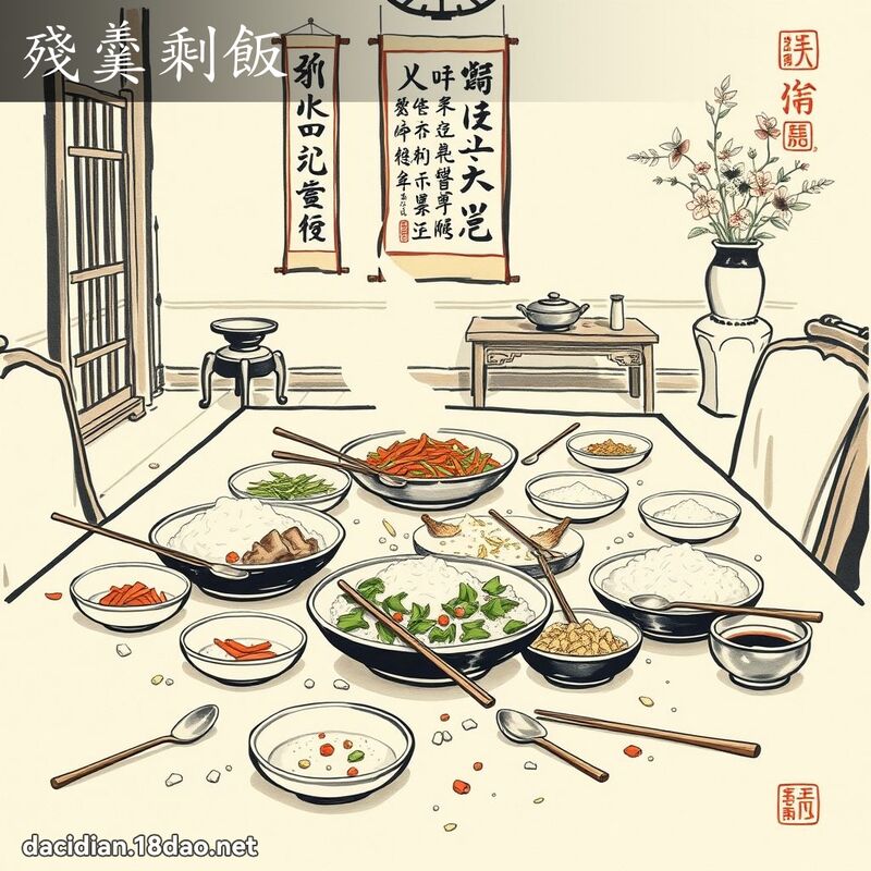 殘羹剩飯 配图