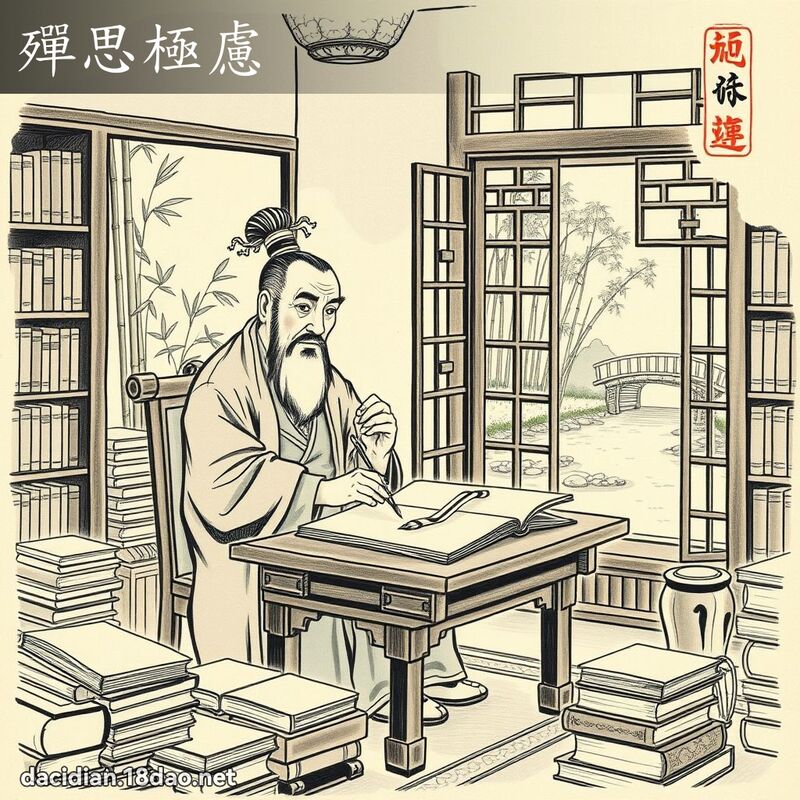 殫思極慮 配图