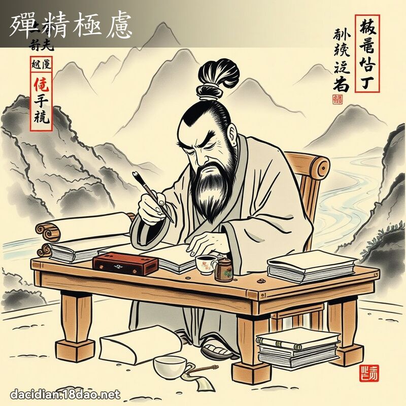 殫精極慮 配图