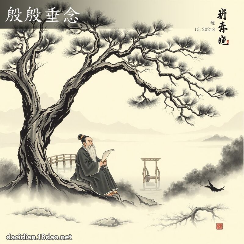 殷殷垂念 配图
