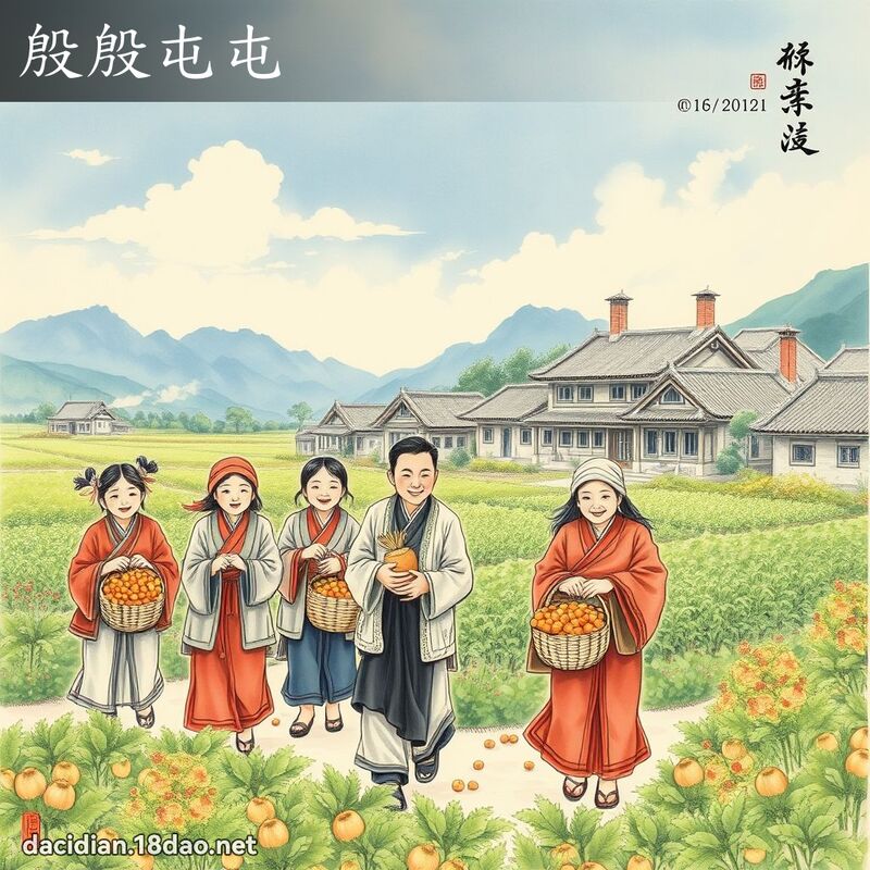 殷殷屯屯 配图