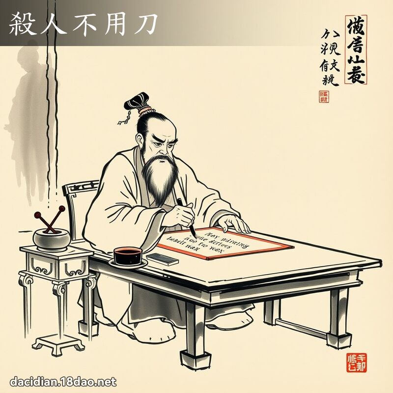 殺人不用刀 配图