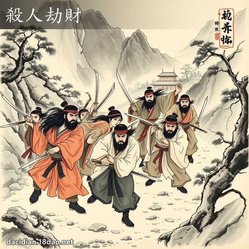 殺人劫財 配图