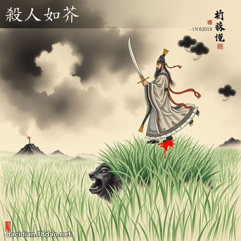 殺人如芥 配图