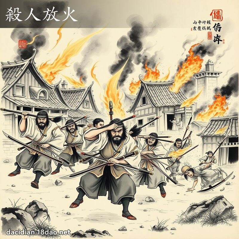 殺人放火 配图