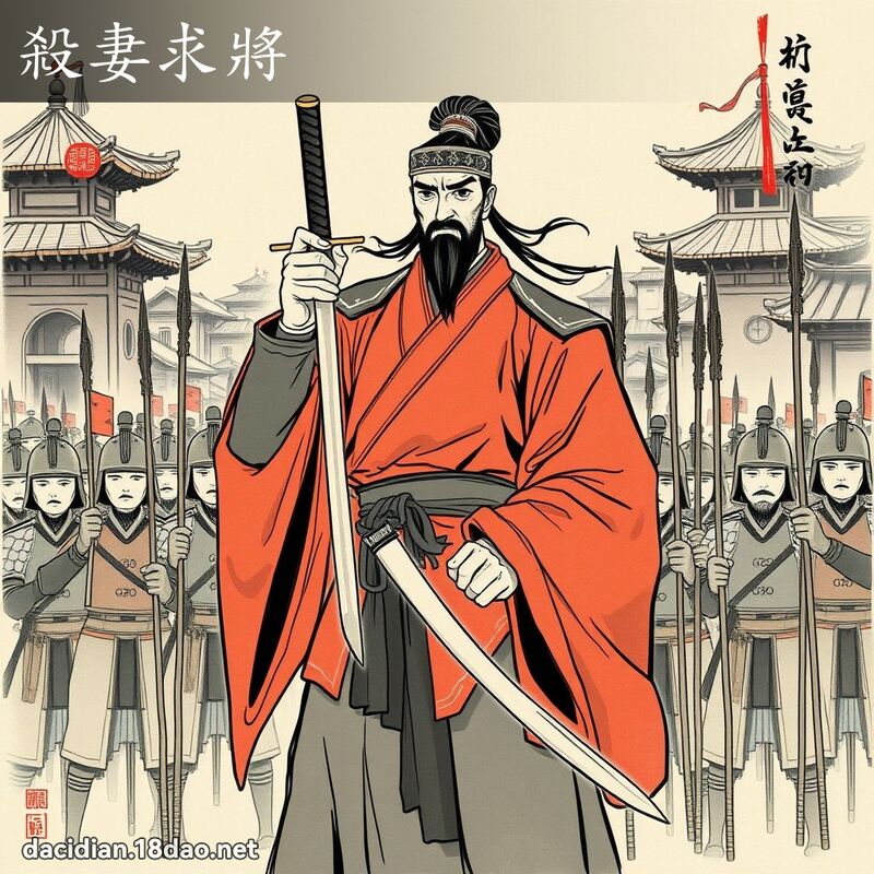 杀妻求將 配图