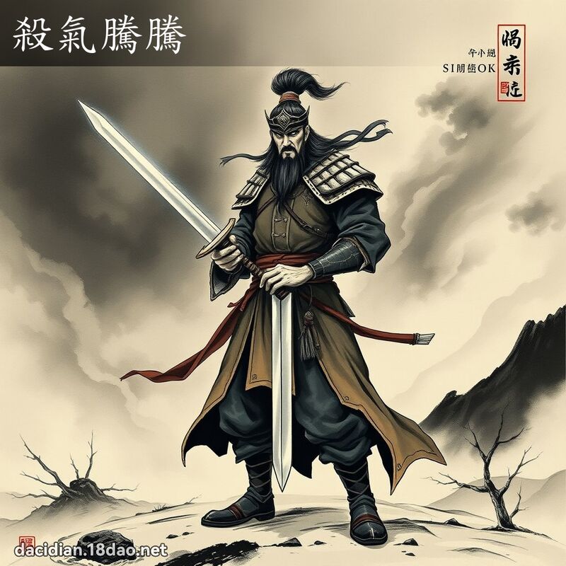 杀气腾腾 配图