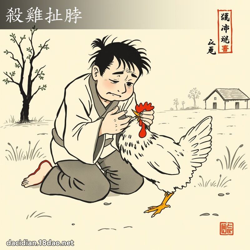杀鸡扯脖 配图