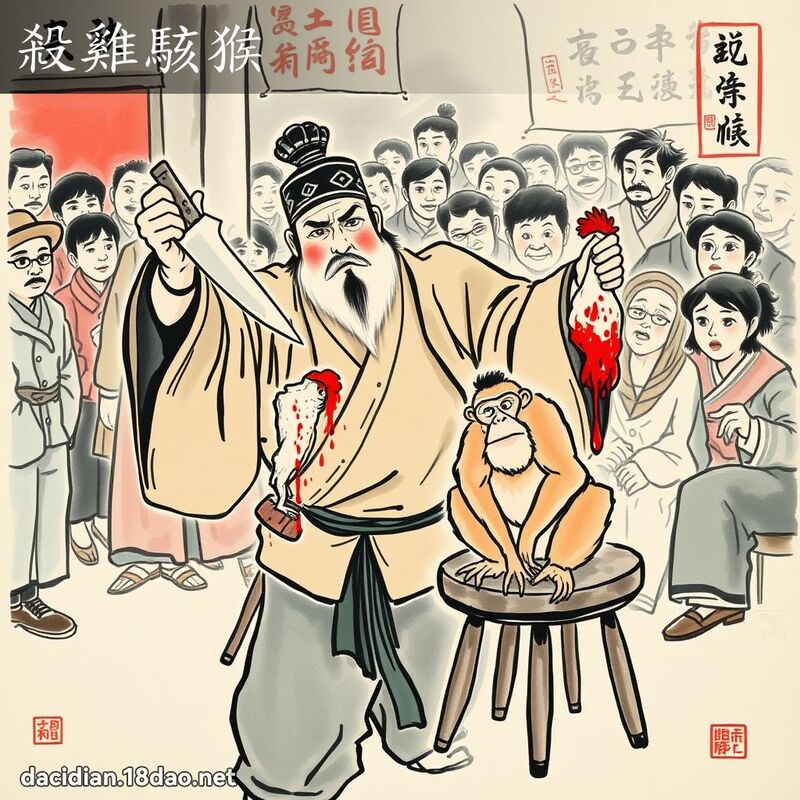 杀鸡骇猴 配图