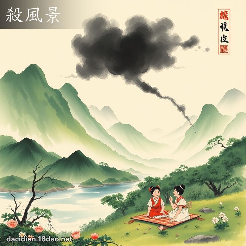 杀风景 配图