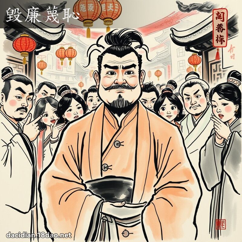 毁廉蔑耻 配图