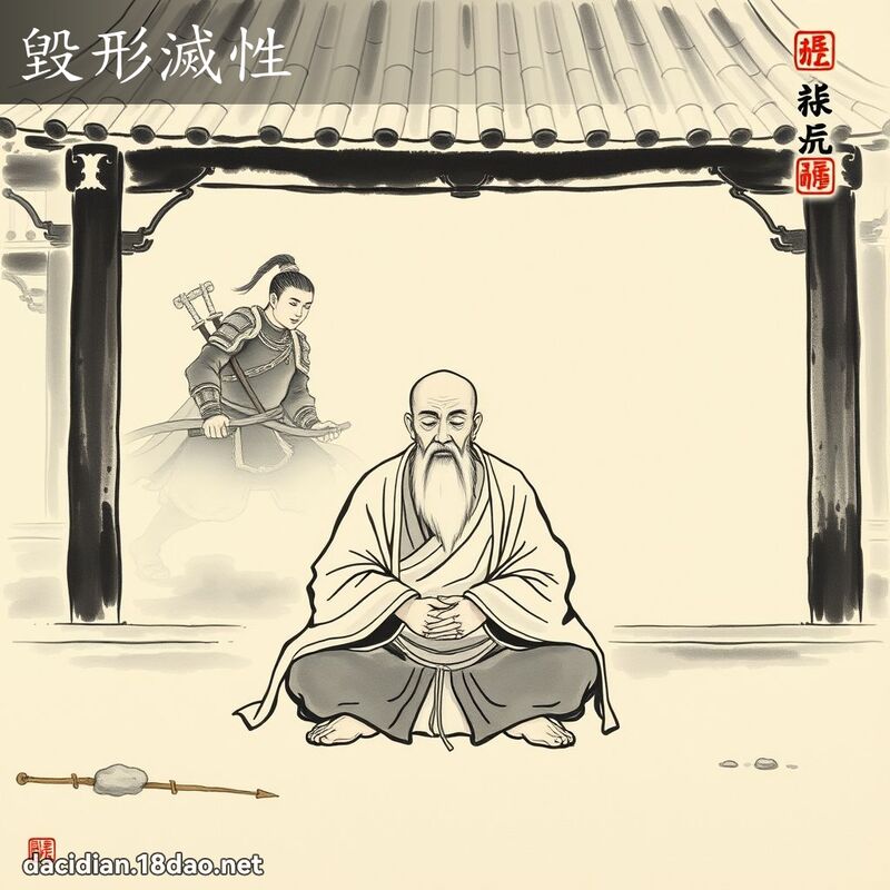 毁形灭性 配图