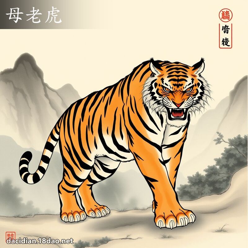 母老虎 配图