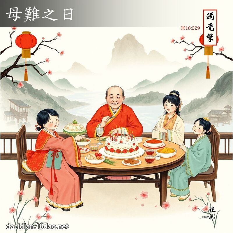 母难之日 配图