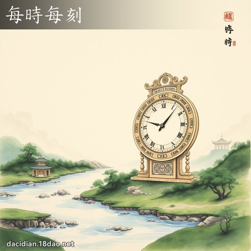 每时每刻 配图