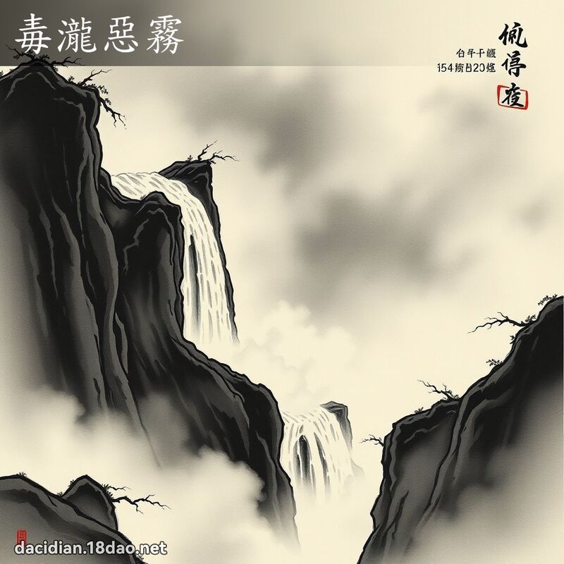 毒瀧恶雾 配图