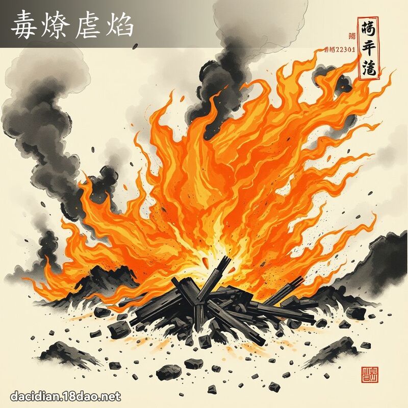 毒燎虐焰 配图