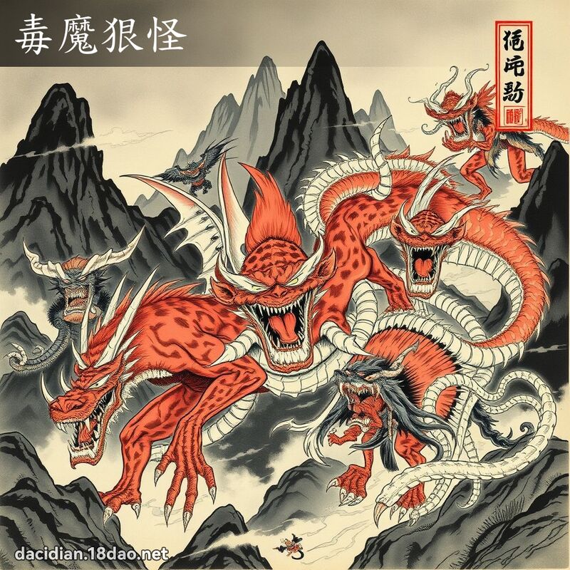毒魔狠怪 配图