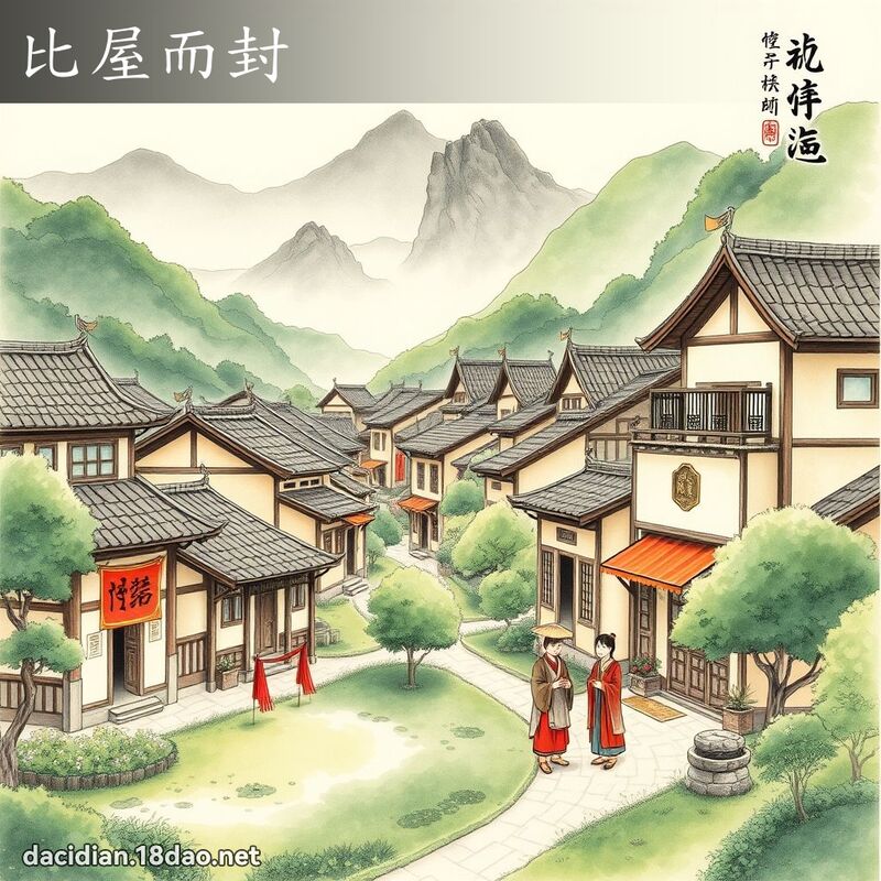 比屋而封 配图