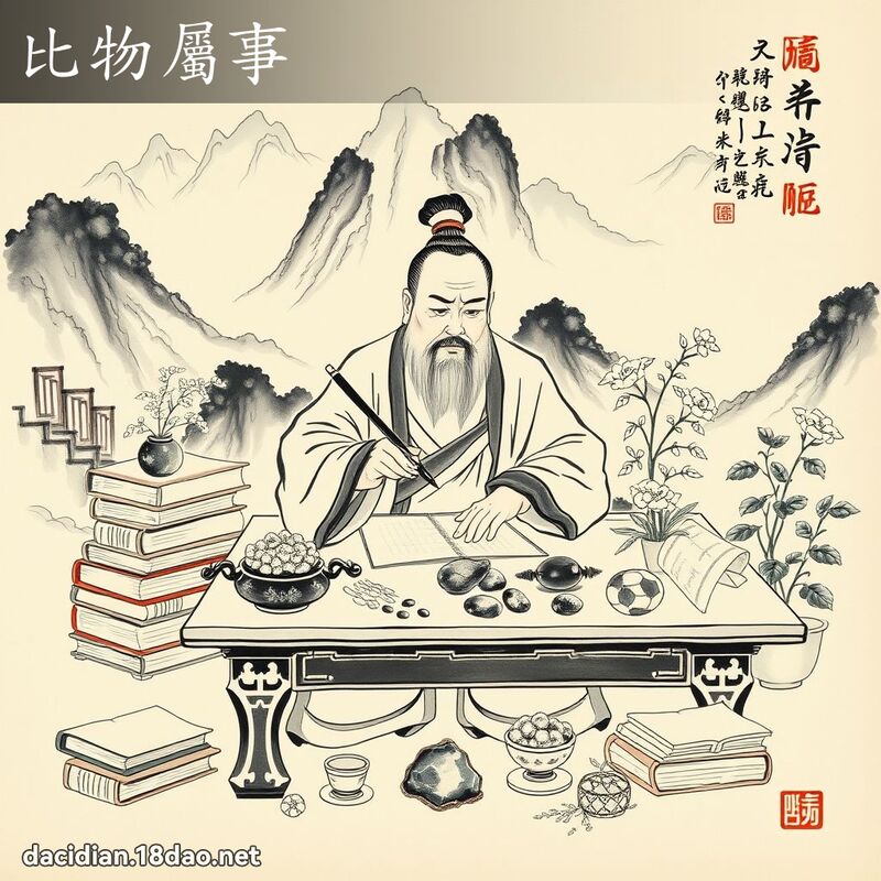 比物属事 配图