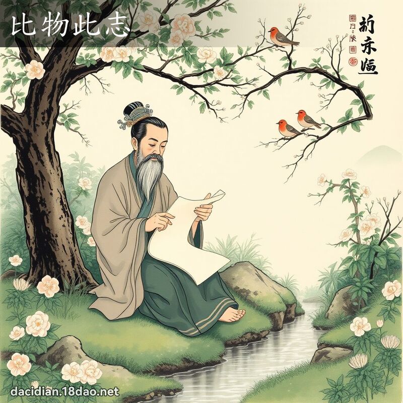 比物此志 配图