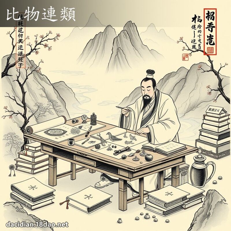 比物连类 配图