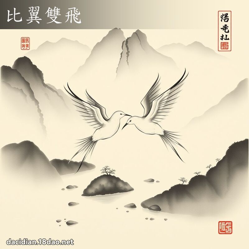 比翼双飞 配图
