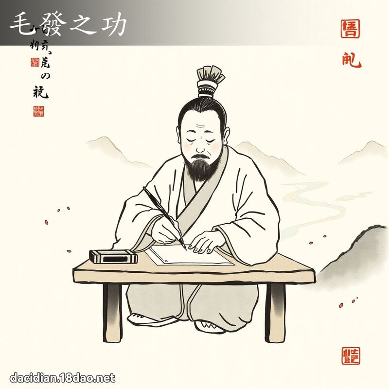 毛发之功 配图