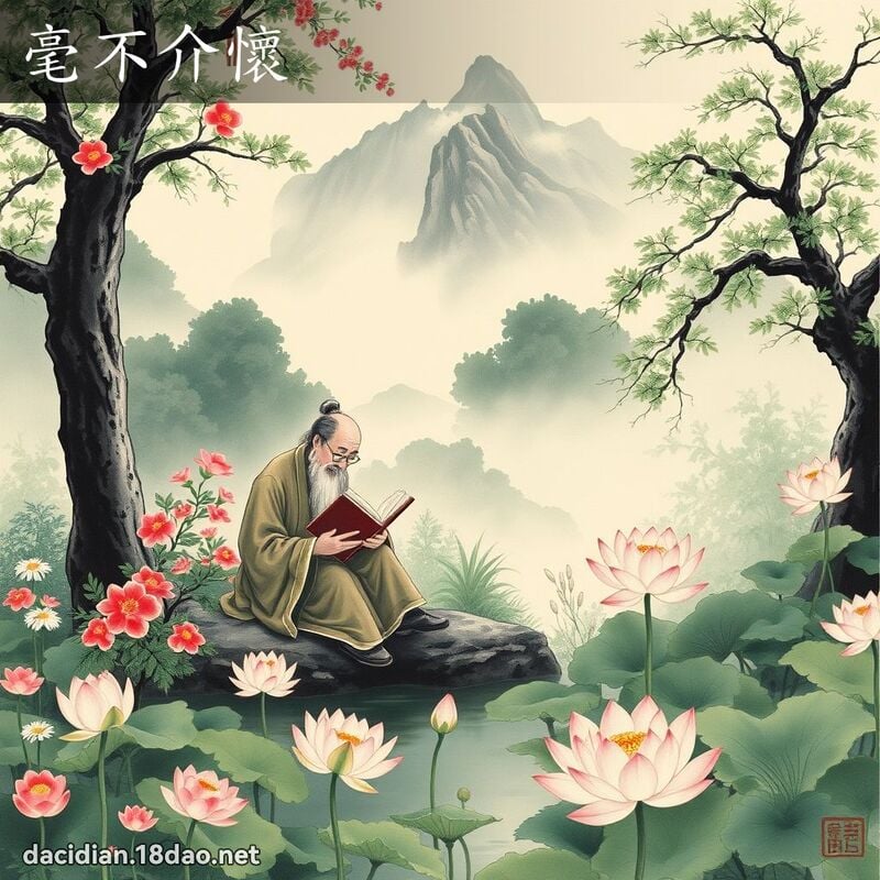 毫不介怀 配图