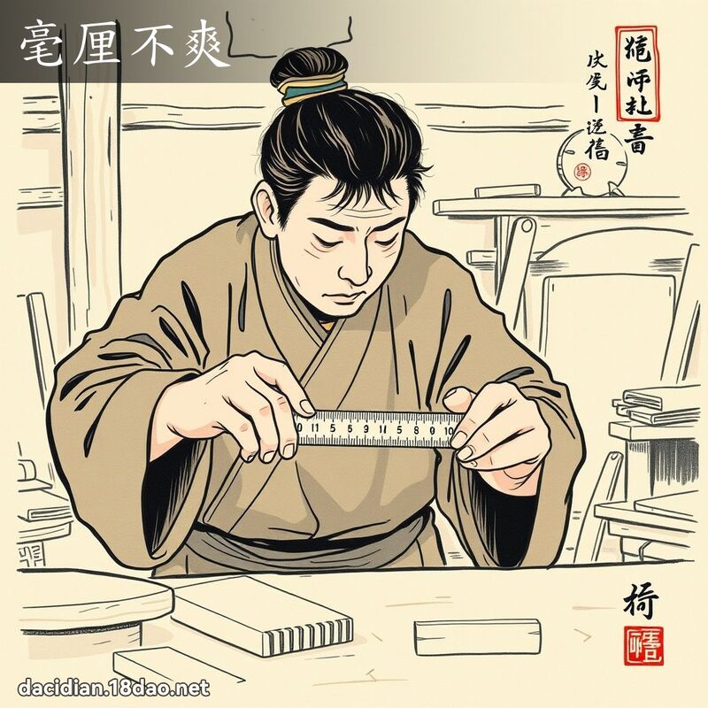 毫厘不爽 配图