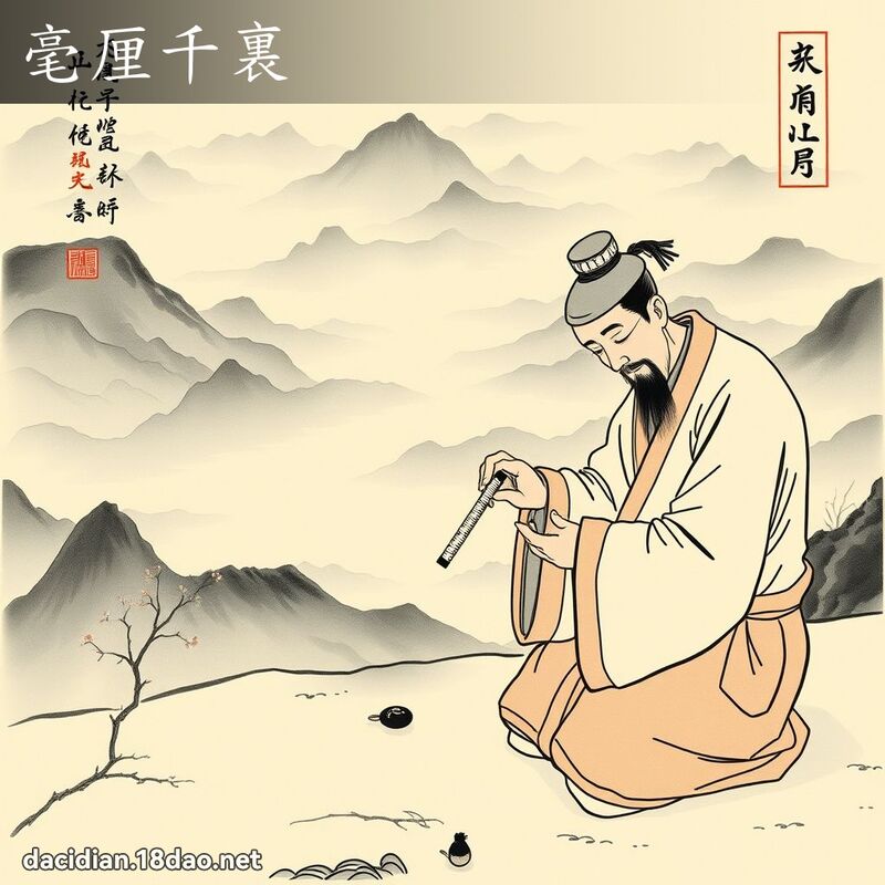 毫厘千裏 配图