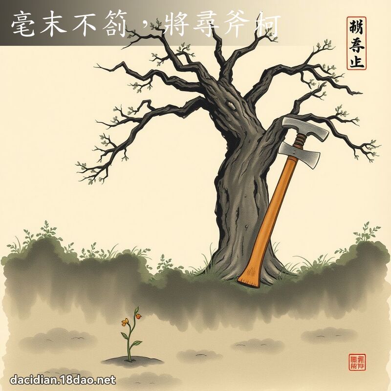 毫末不札,將寻斧柯 配图