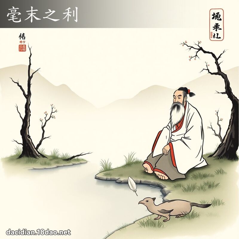 毫末之利 配图