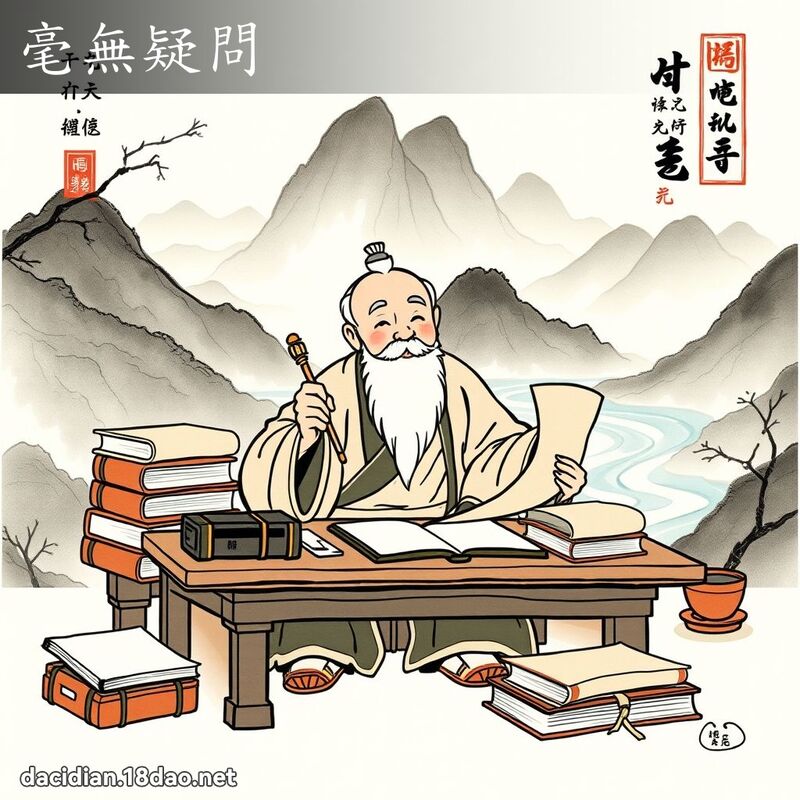 毫无疑问 配图