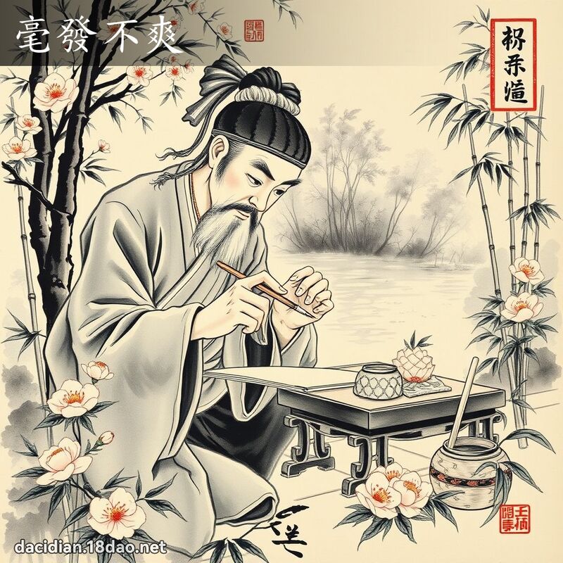 毫發不爽 配图