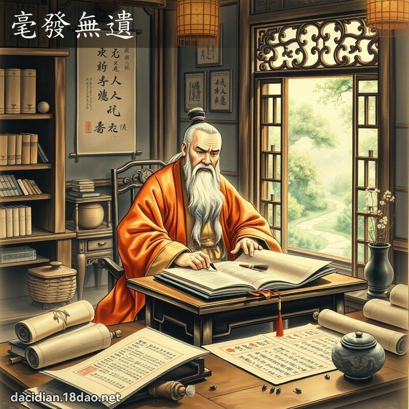 毫發無遺 配图