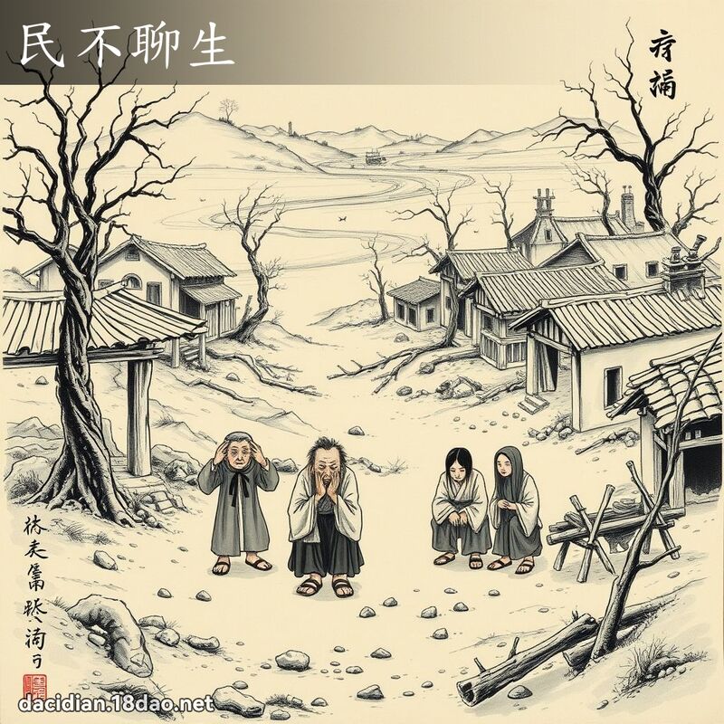 民不聊生 配图