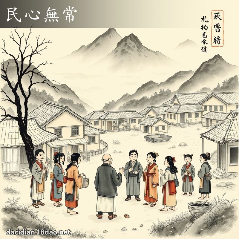 民心無常 配图