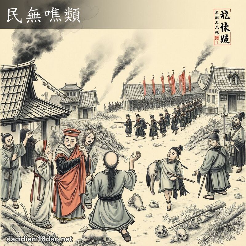 民無噍類 配图