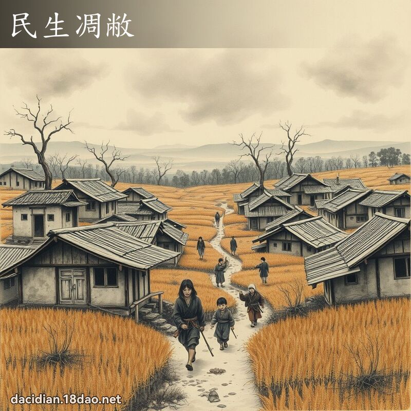民生凋敝 配图
