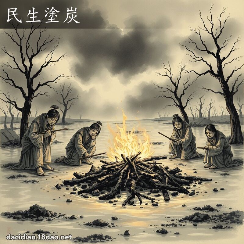 民生塗炭 配图