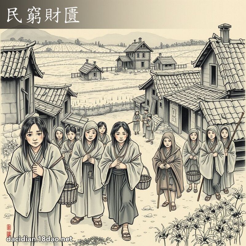 民窮財匱 配图