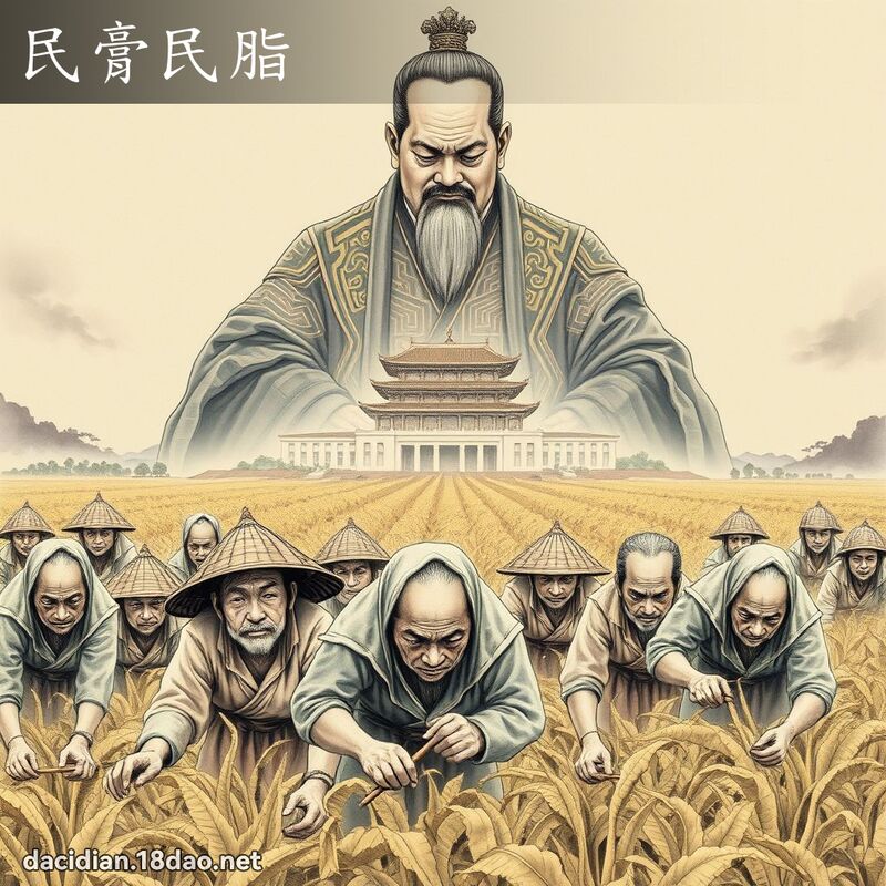 民膏民脂 配图