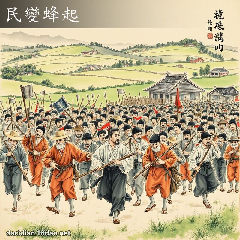 民變蜂起 配图