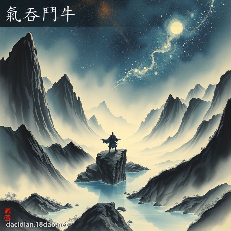 氣吞鬥牛 配图