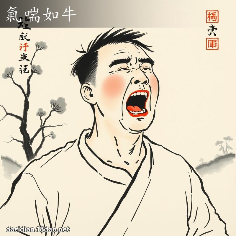 氣喘如牛 配图