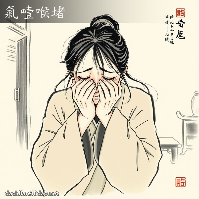 氣噎喉堵 配图